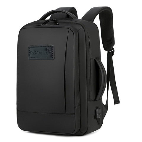 TechTrance Water Resistant N-Series Business Laptop Backpack Hand Bag with USB Charging Port