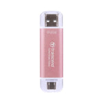 Transcend ESD310C Type C & USB A Portable SSD High Speed Data Transfer External Flash Drive 256GB 512GB 1TB 2TB for Game Consoles / Computers / Laptops