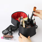 TechTrance Portable Makeup Cosmetics Container Bag