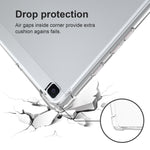 TechTrance Flexible TPU Rubber Shockproof Case for Samsung Tab A 8.0 2019 / A7 10.4 2020 / A7 Lite / A8 10.5 2021