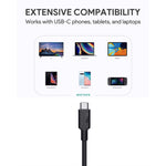 AUKEY CB-CD21 100W USB 3.1 Type C To Type C Cable Android Apple Macbook 4K 10gbps