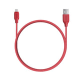 AUKEY CB-AM1 Impulse Braided AM 1.2m Nylon Braided USB-A to Micro-USB Cable for Samsung Realme Oppo