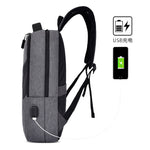 TechTrance X-Series Casual Travel & School Laptop Backpack Bag with USB Charging Port